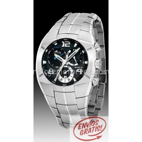 Reloj Lotus de hombre crono 15384/3 acero