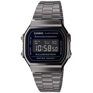 Reloj Casio retro vintage negro unisex A168WEGG-1BEF