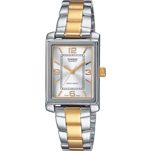 RELOJ CASIO DE MUJER BICOLOR COLLECTION LTP-1234PSG-7AEF