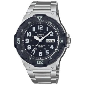 RELOJ CASIO MRW-200HD-1BVEF DE HOMBRE EN ACERO ESFERA NEGRA