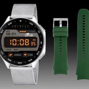 RELOJ LOTUS SMARTWATCH ACERO Y CORREA VERDE 50050/2