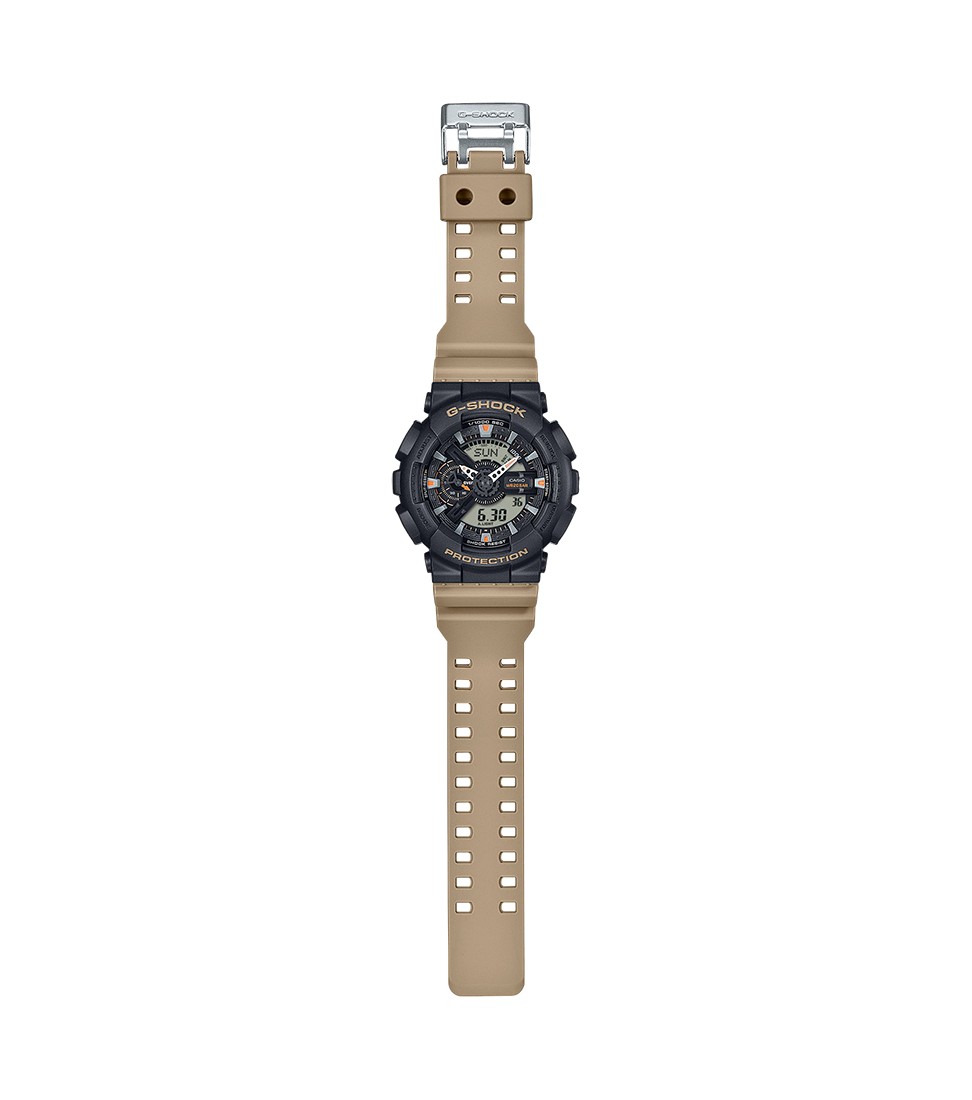 RELOJ CASIO G-SHOCK GA-110TU-1A5ER HOMBRE MARRÓN-NEGRO - Imagen 2