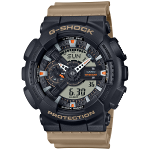 RELOJ CASIO G-SHOCK GA-110TU-1A5ER HOMBRE MARRÓN-NEGRO