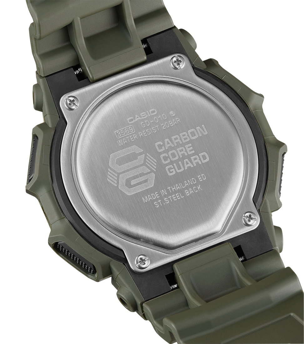 Reloj Casio G-Shock Verde Militar Serie Clássic GD-010-3ER - Imagen 4