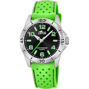Reloj Lotus de niño comunión 18663/4 silicona verde