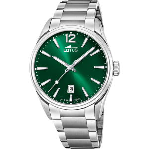 Reloj para Hombre LOTUS – Esfera Verde y Estilo Minimalista Moderno 18692/4