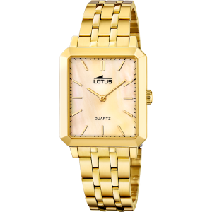 RELOJ LOTUS DE MUJER DORADO ESFERA CHAMPAN SQUARE 18982/2