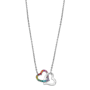COLGANTE LOTUS STYLE CORAZÓN LS1912/1/2 PARA MUJER DE ACERO INOXIDABLE MULTICOLOR