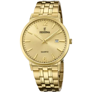 RELOJ FESTINA CLASSICS DORADO DE HOMBRE