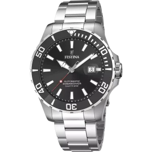 RELOJ FESTINA AUTOMATICO F20531/4 DE HOMBRE EN ACERO ESFERA NEGRA