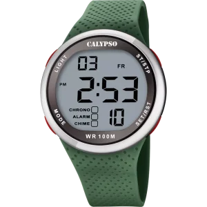 RELOJ CALYPSO COLOR SPLASH K5785/5 VERDE HOMBRE