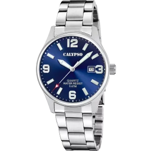 RELOJ CALYPSO K5860/3 AZUL HOMBRE ACERO