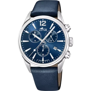 Reloj Lotus 18691/1 de hombre correa azúl y crono