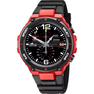 Reloj Lotus Smartwatch de hombre con gps incorporado caja roja 50024/1