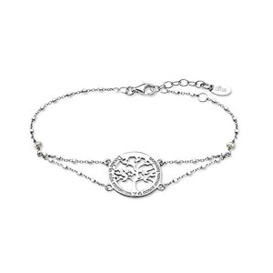 PULSERA ARBOL DE LA VIDA LOTUS SILVER LP1641-2/1
