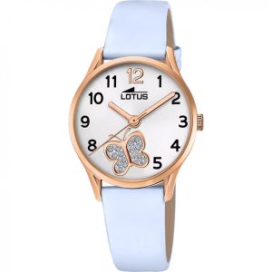 RELOJ LOTUS COMUNION 18407/F NIÑA MARIPOSA + PULSERA LOTUS